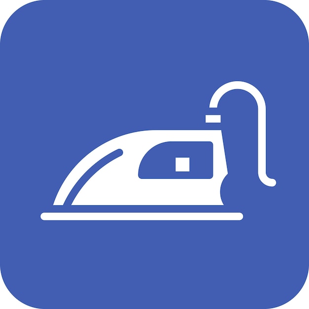 Ilustración de icono vectorial de hierro del conjunto de iconos de Vida Familiar