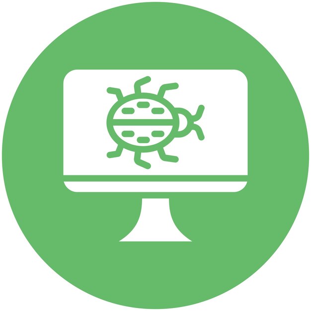 Ilustración del icono vectorial del icono del icono de la red y el intercambio de datos