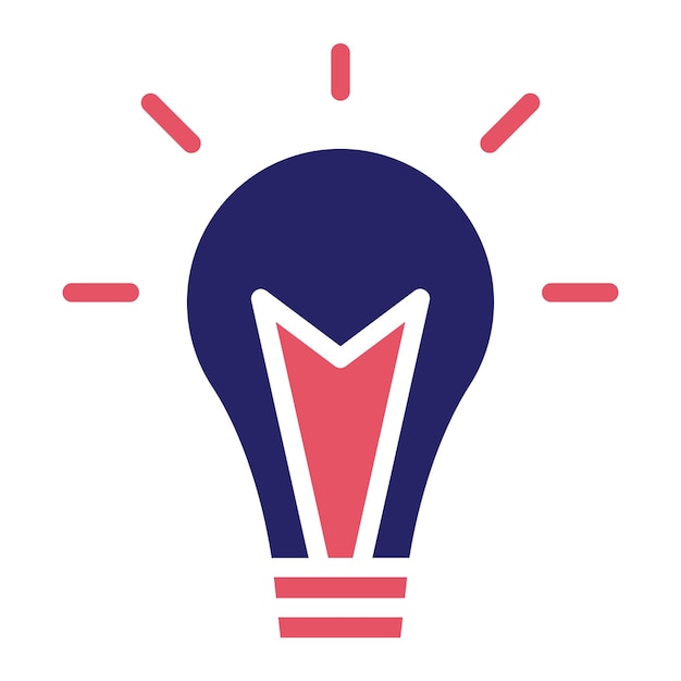 Ilustración del icono vectorial de la idea del conjunto de iconos de inicio de negocio