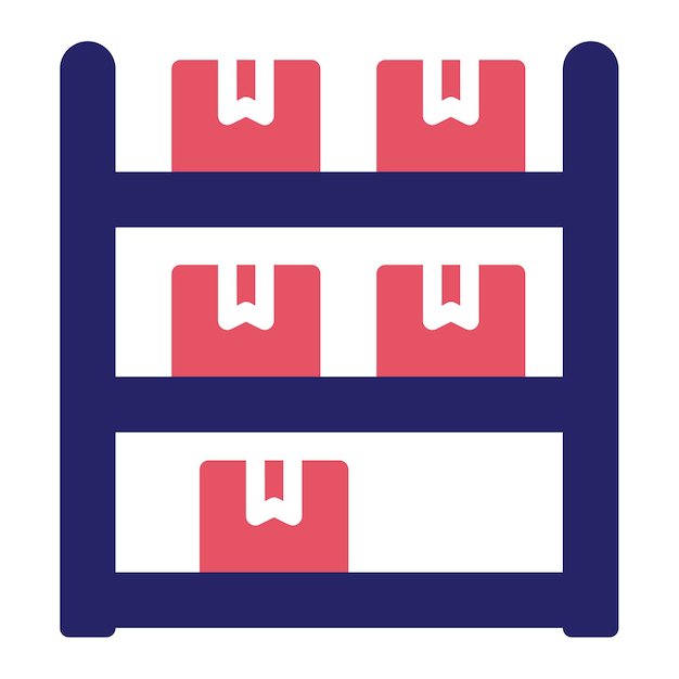 Ilustración del icono vectorial de la industria del conjunto de iconos de procesos industriales