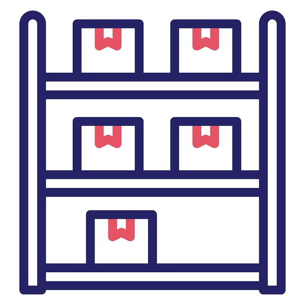 Ilustración del icono vectorial de la industria del conjunto de iconos de procesos industriales