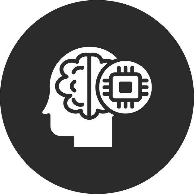 Ilustración del icono vectorial de ingeniería neuronal del conjunto de iconos de análisis de datos