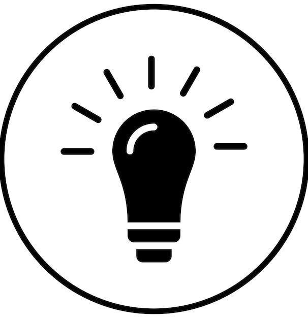 Ilustración del icono vectorial de innovación del conjunto de iconos de Business Analytics