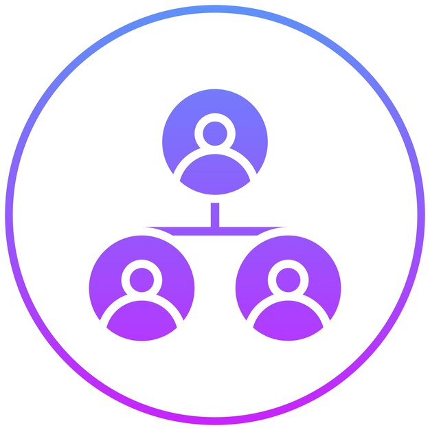 Ilustración del icono vectorial de intercambio de contenido del conjunto de iconos de marketing digital