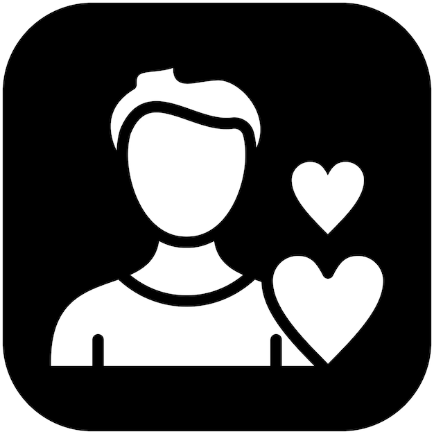 Ilustración del icono vectorial de interés del conjunto de iconos de estilos de vida
