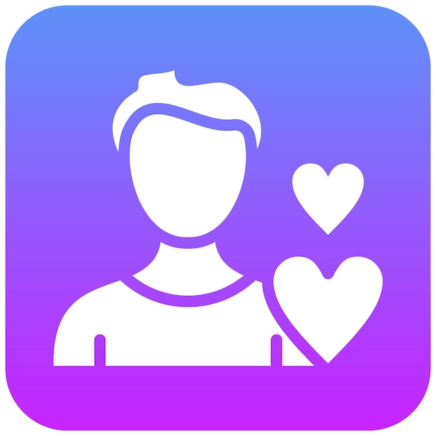 Ilustración del icono vectorial de interés del conjunto de iconos de estilos de vida