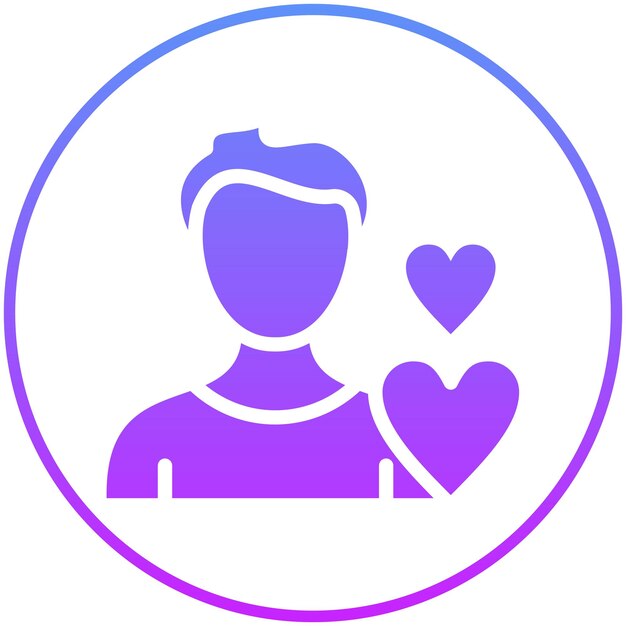 Ilustración del icono vectorial de interés del conjunto de iconos de estilos de vida