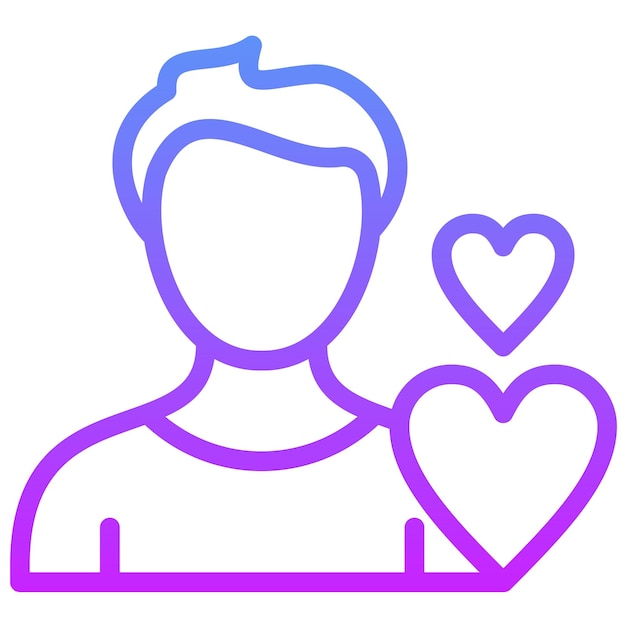 Ilustración del icono vectorial de interés del conjunto de iconos de estilos de vida
