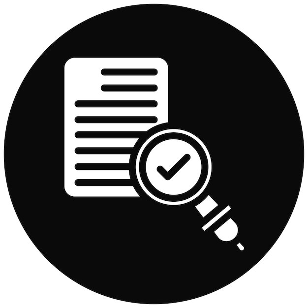 Ilustración del icono vectorial de investigación del conjunto de iconos de laboratorio