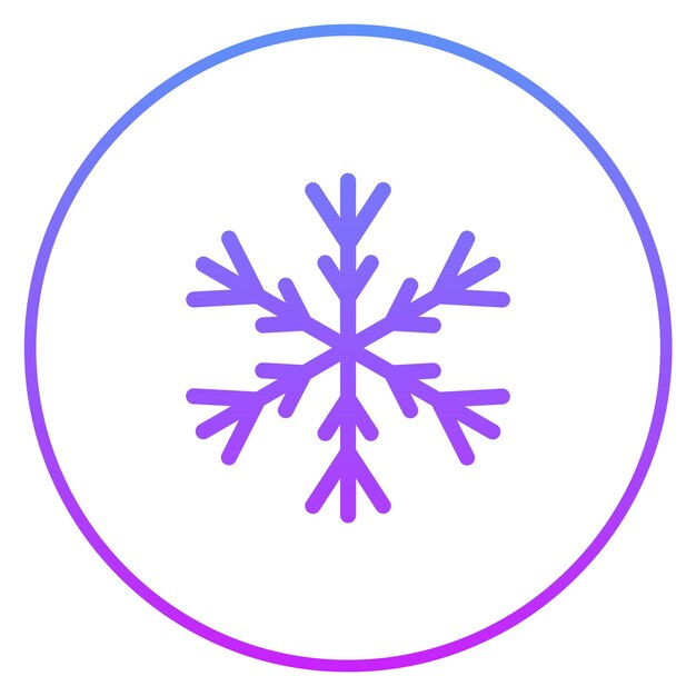 Ilustración del icono vectorial de invierno del conjunto de iconos de invierno