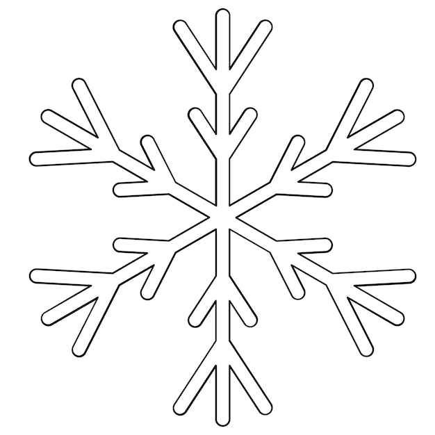 Ilustración del icono vectorial de invierno del conjunto de iconos de invierno