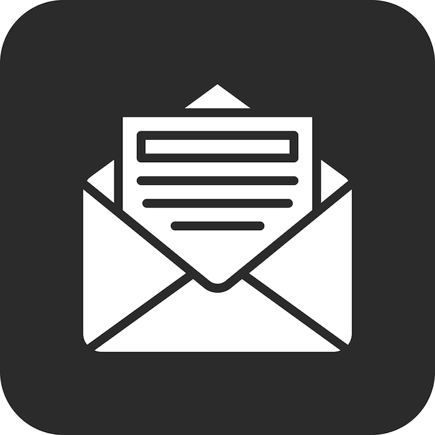 Ilustración del icono vectorial de invitación de cumpleaños del conjunto de íconos de cumpleañas