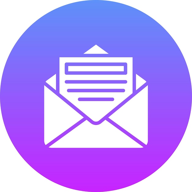 Ilustración del icono vectorial de invitación de cumpleaños del conjunto de íconos de cumpleañas