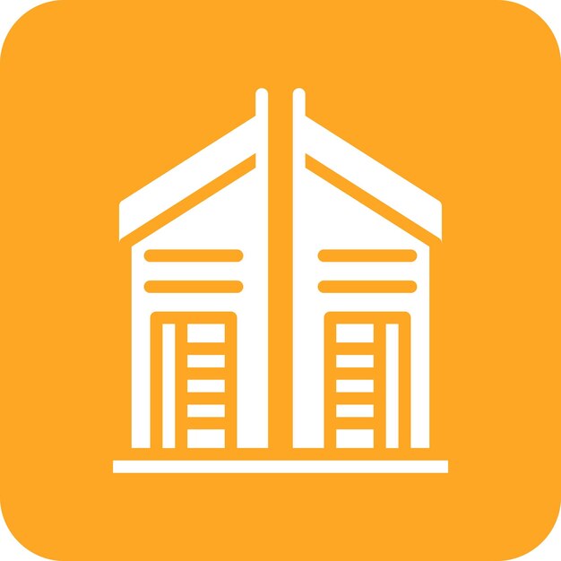 Ilustración del icono vectorial de Jumeirah del conjunto de iconos de Dubai