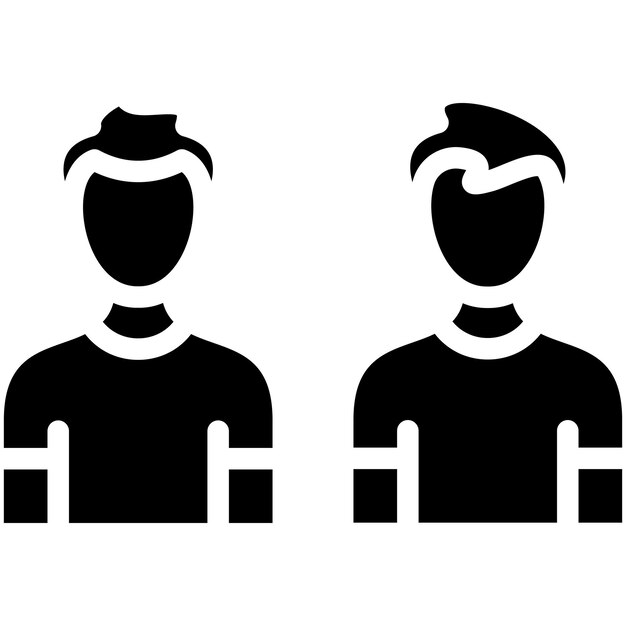 Ilustración del icono vectorial de la juventud de la protesta y la desobediencia civil