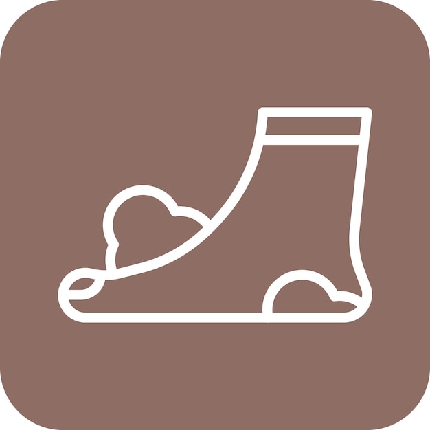 Ilustración del icono vectorial de lavado de pies del conjunto de iconos de la rutina de higiene
