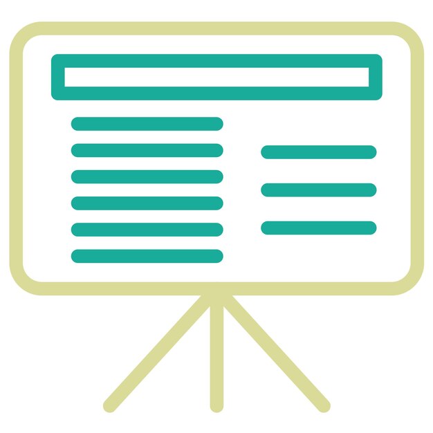 Ilustración del icono vectorial de la lección del conjunto de iconos de De vuelta a la escuela