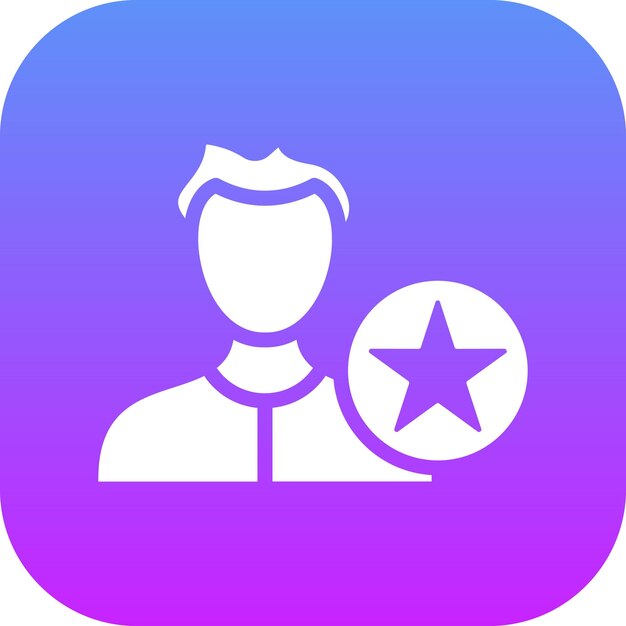 Ilustración del icono vectorial del líder del conjunto de iconos de habilidades para la vida