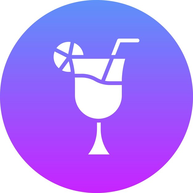 Ilustración del icono vectorial de limonada del conjunto de iconos de primavera