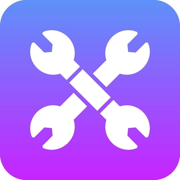 Ilustración del icono vectorial de la llave del conjunto de iconos de Homeware