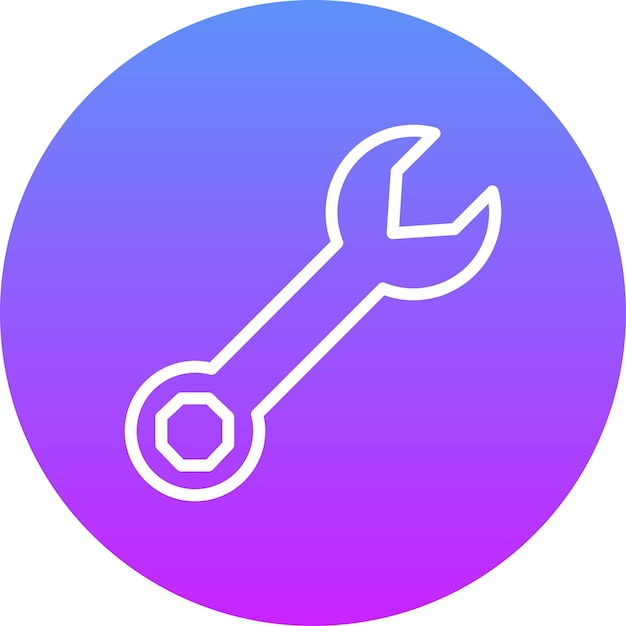 Ilustración del icono vectorial de la llave del conjunto de iconos de inicio de negocio
