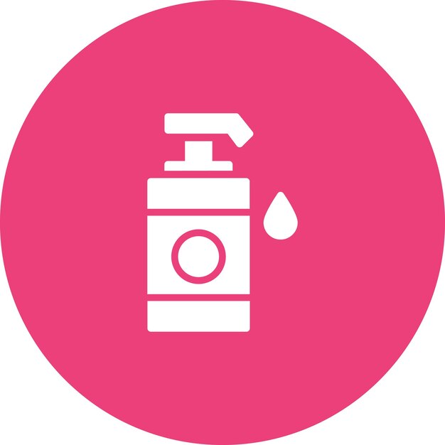 Ilustración del icono vectorial de la loción del conjunto de iconos de verano