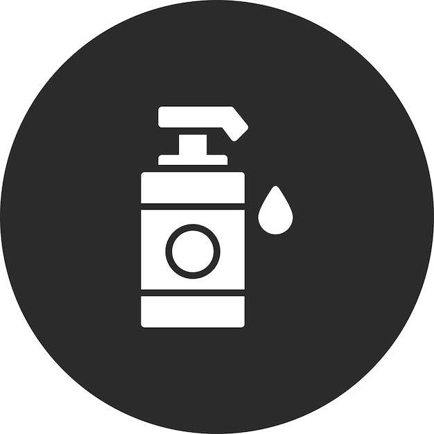 Ilustración del icono vectorial de la loción del conjunto de iconos de verano