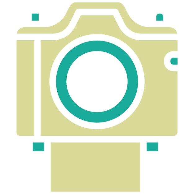 Ilustración del icono vectorial de Lomografía del conjunto de iconos de fotografía