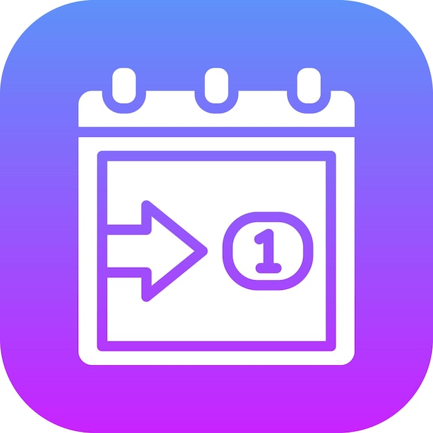 Ilustración del icono vectorial de mañana del conjunto de iconos de hora y fecha
