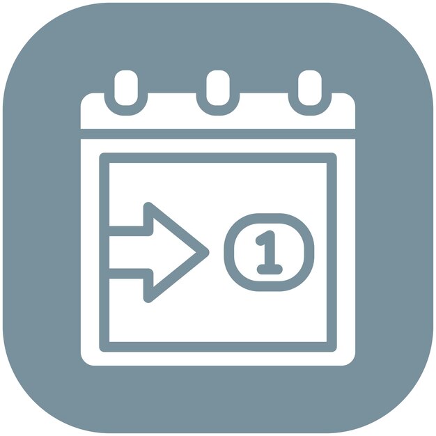 Ilustración del icono vectorial de mañana del conjunto de iconos de hora y fecha