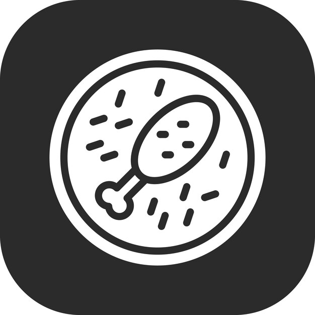 Ilustración del icono vectorial de Mandi del conjunto de iconos de Dubai