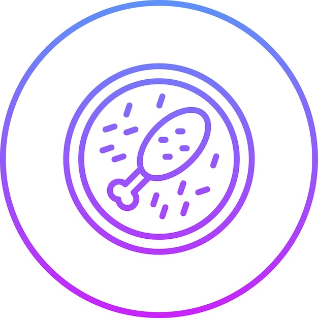 Ilustración del icono vectorial de Mandi del conjunto de iconos de Dubai