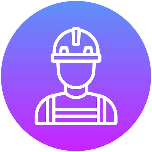 Ilustración del icono vectorial masculino del conjunto de iconos de mejoras para el hogar