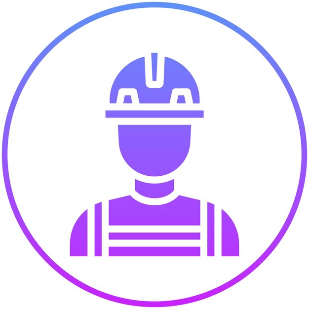 Ilustración del icono vectorial masculino del conjunto de iconos de mejoras para el hogar
