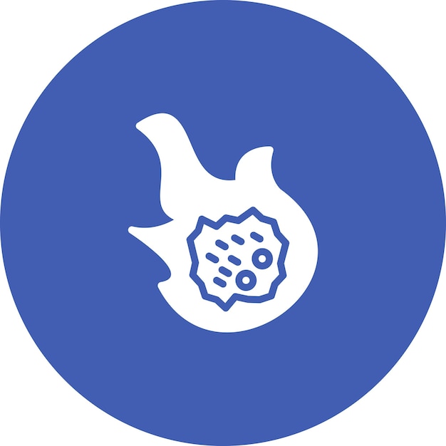 Ilustración del icono vectorial del meteorito del conjunto de iconos de desastres naturales