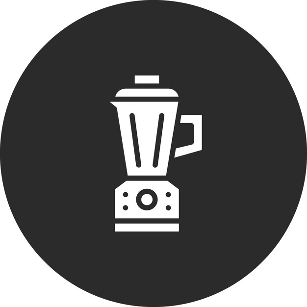 Ilustración del icono vectorial del mezclador del conjunto de iconos de Homeware