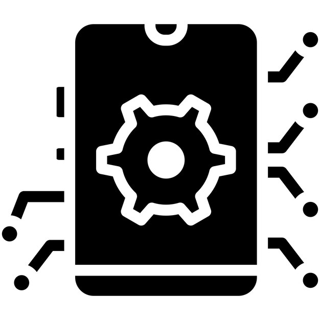 Ilustración del icono vectorial de movilidad del conjunto de iconos de Gig Economy