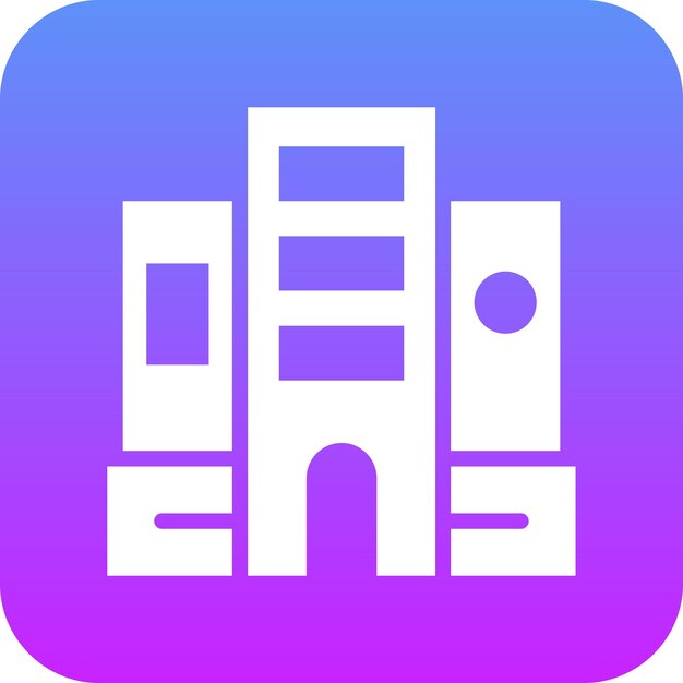 Ilustración del icono vectorial de la NASA del conjunto de iconos de tecnología espacial