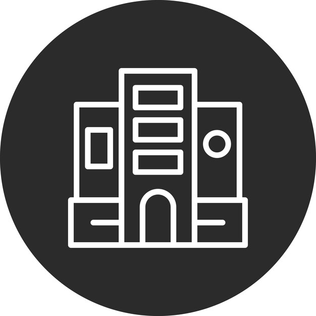 Ilustración del icono vectorial de la NASA del conjunto de iconos de tecnología espacial