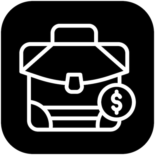 Ilustración del icono vectorial de negocios del conjunto de iconos de Gig Economy