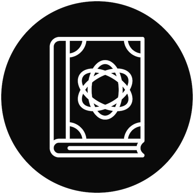 Ilustración de icono vectorial de no ficción del conjunto de iconos de literatura