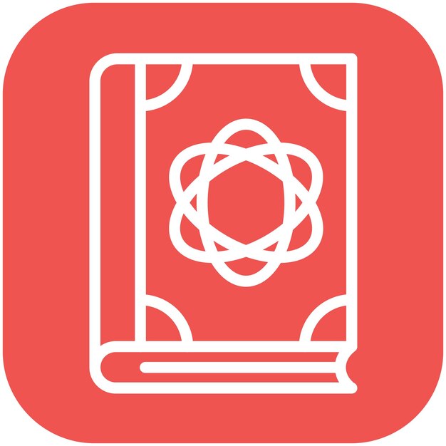 Ilustración de icono vectorial de no ficción del conjunto de iconos de literatura