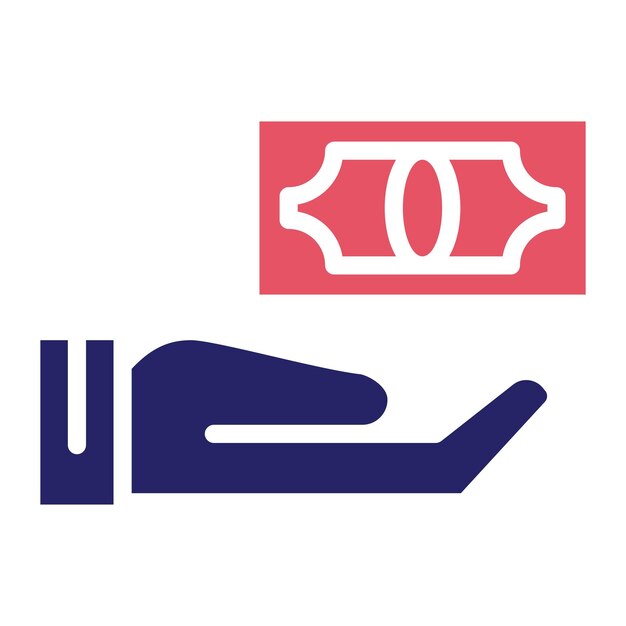 Ilustración del icono vectorial de pago seguro del conjunto de iconos de negocios