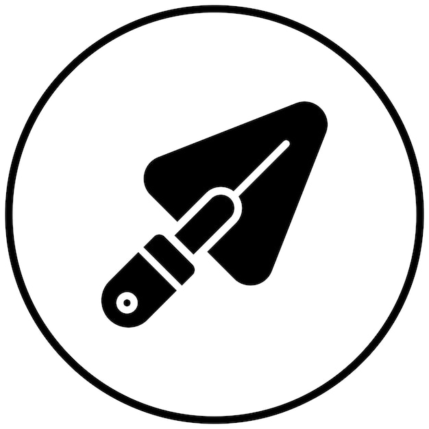 Ilustración del icono vectorial de la paleta del conjunto de iconos de la agricultura
