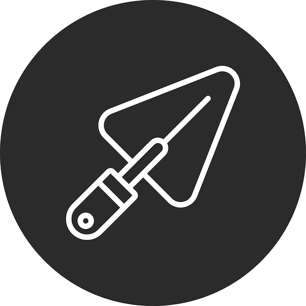 Ilustración del icono vectorial de la paleta del conjunto de iconos de la agricultura