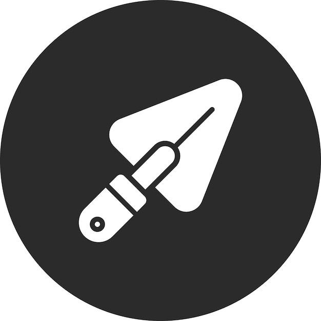 Ilustración del icono vectorial de la paleta del conjunto de iconos de la agricultura