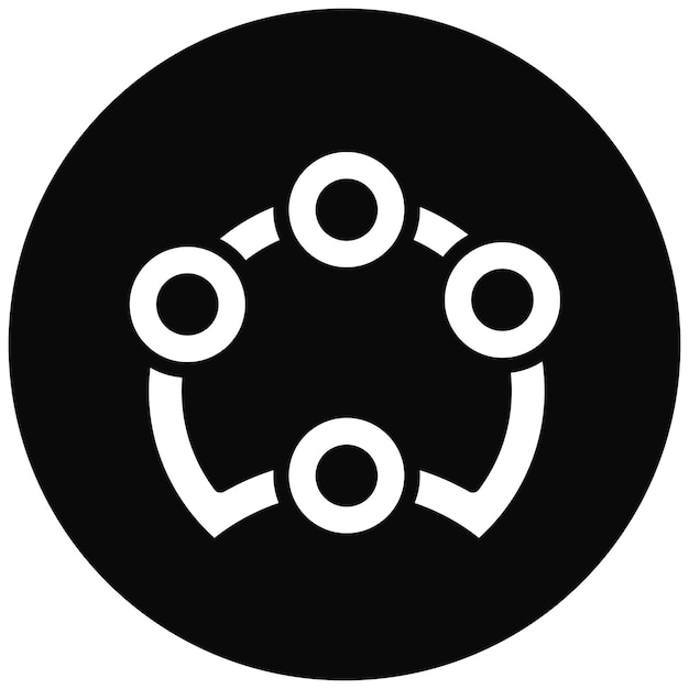 Ilustración del icono vectorial de la pandereta del conjunto de iconos de Festa Junina