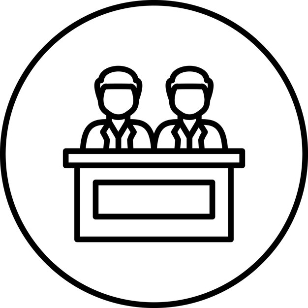 Ilustración del icono vectorial de los paneles del conjunto de iconos de inicio de negocio