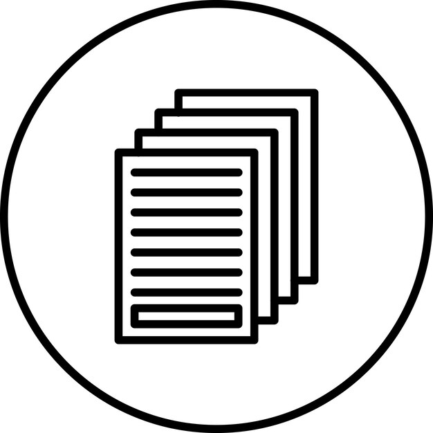 Ilustración de icono vectorial de papel del conjunto de iconos del jardín de infantes
