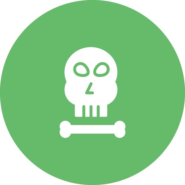 Ilustración del icono vectorial de Peligro Pirata del conjunto de iconos Pirata